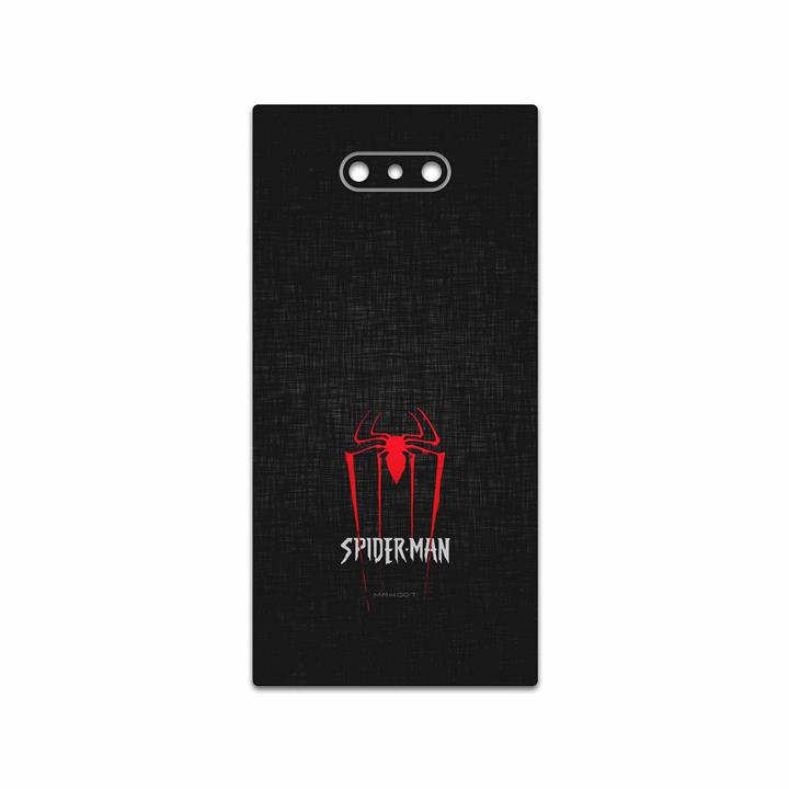 برچسب پوششی ماهوت مدل Spider-Man مناسب برای گوشی موبایل ریزر Phone 2 MAHOOT Spider-Man Cover Sticker for Razer Phone 2